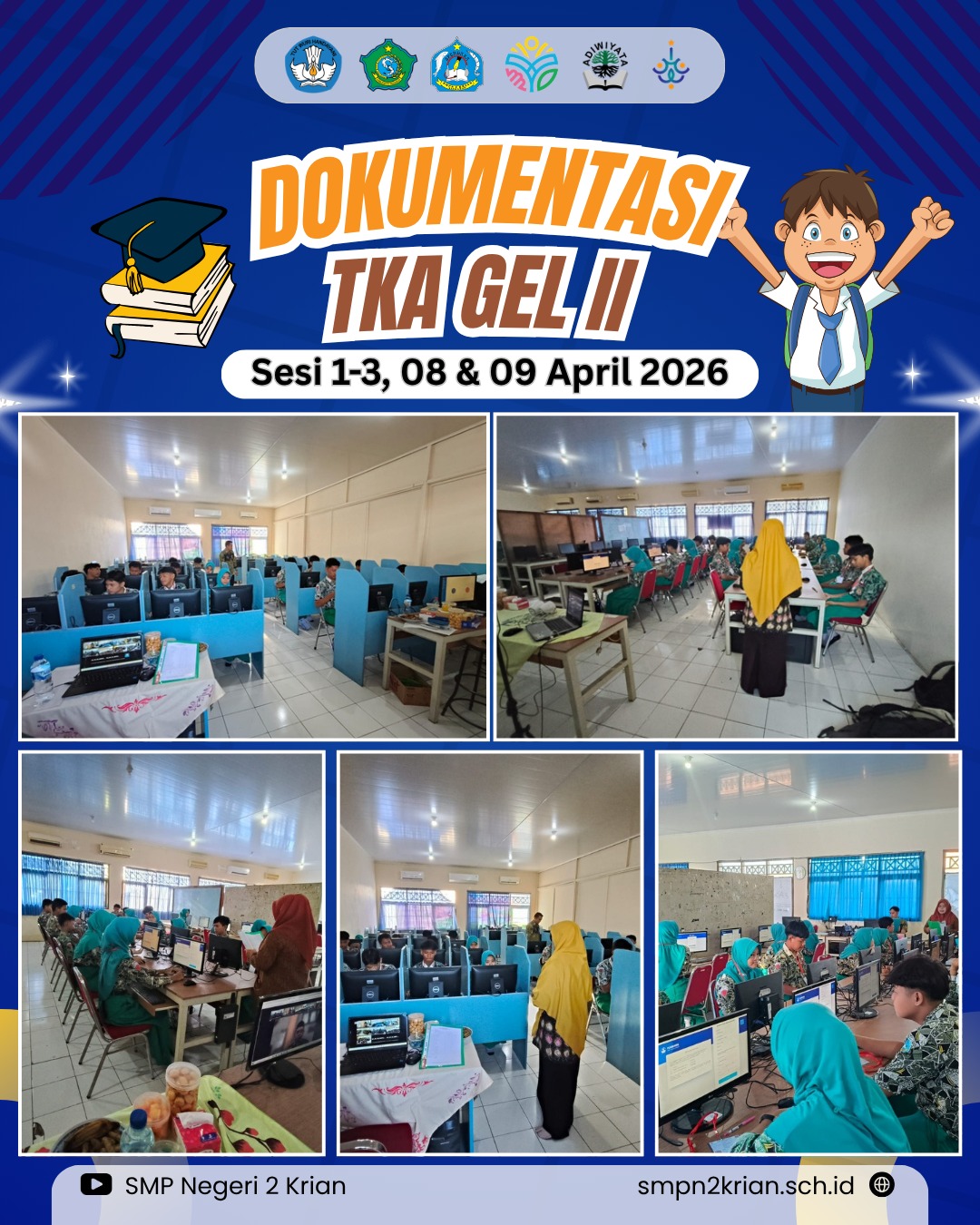 Dokumentasi Pelaksanaan Ujian TKA Gel. II TA 2025/2026